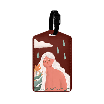 Vegan Leather Bag Tag - Adara