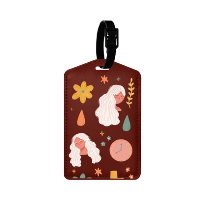 Vegan Leather Bag Tag - Adara's World