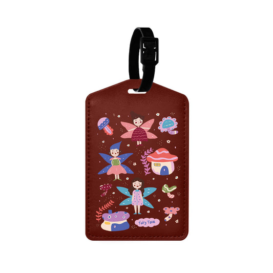 Vegan Leather Bag Tag - Fairytale