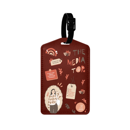Vegan Leather Bag Tag - INFP