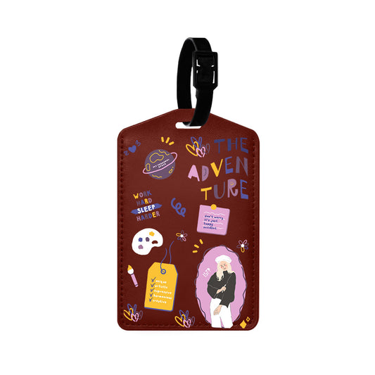 Vegan Leather Bag Tag - ISFP
