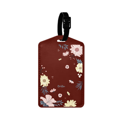 Vegan Leather Bag Tag - Margaret