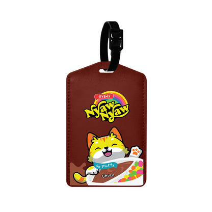 Vegan Leather Bag Tag - Nyaw Nyaw