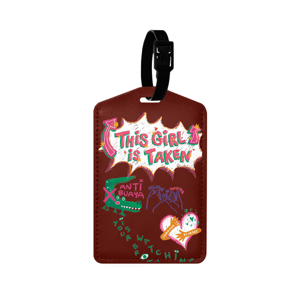 Vegan Leather Bag Tag - Pelakor Proof (For Her)