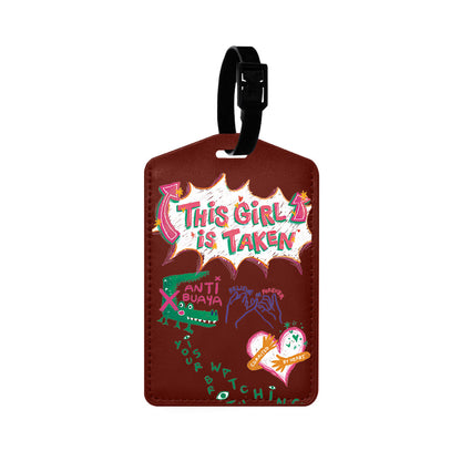 Vegan Leather Bag Tag - Pelakor Proof (For Her)