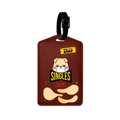 Vegan Leather Bag Tag - Singles
