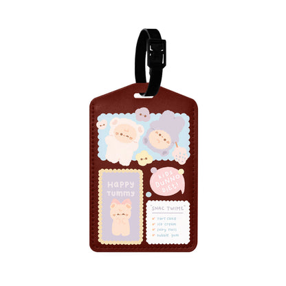 Vegan Leather Bag Tag - Sweet Heaven