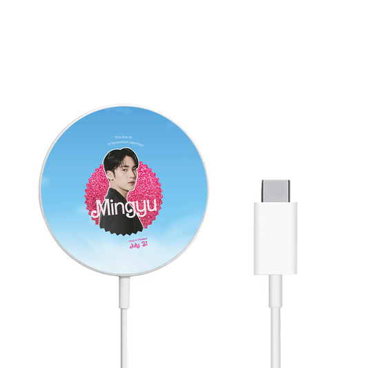 Magnetic Wireless Charger - Barbie Film Poster Custom 1.0