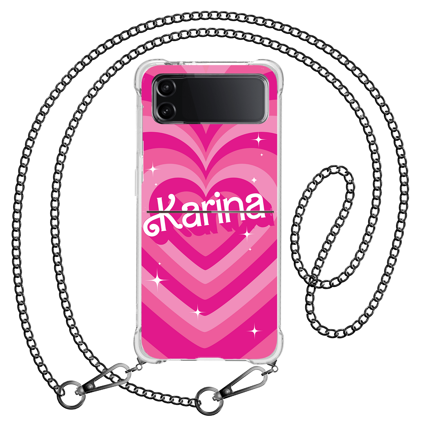 Android Flip / Fold Case - Barbie Love Pattern