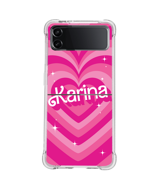 Android Flip / Fold Case - Barbie Love Pattern