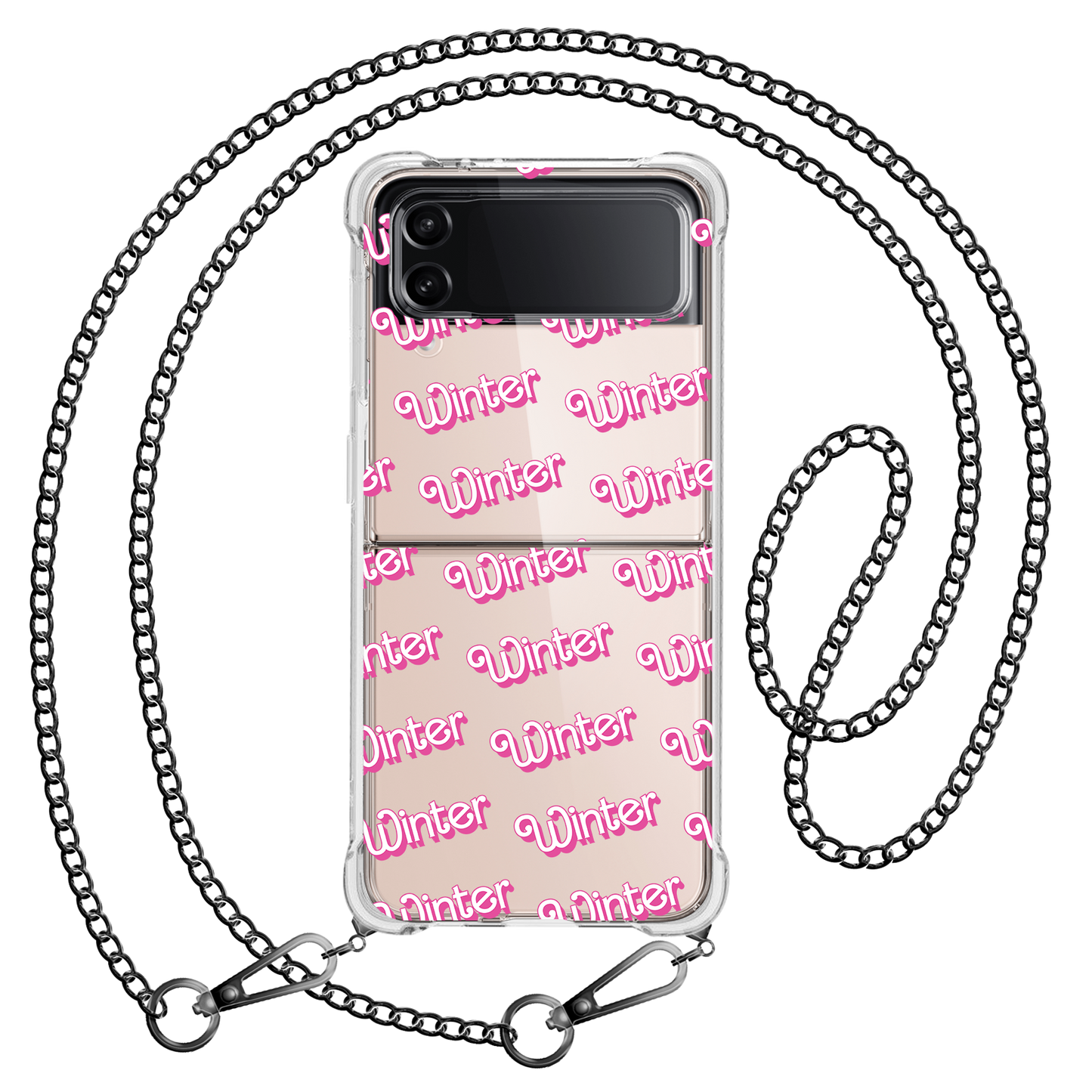 Android Flip / Fold Case - Barbie Monogram