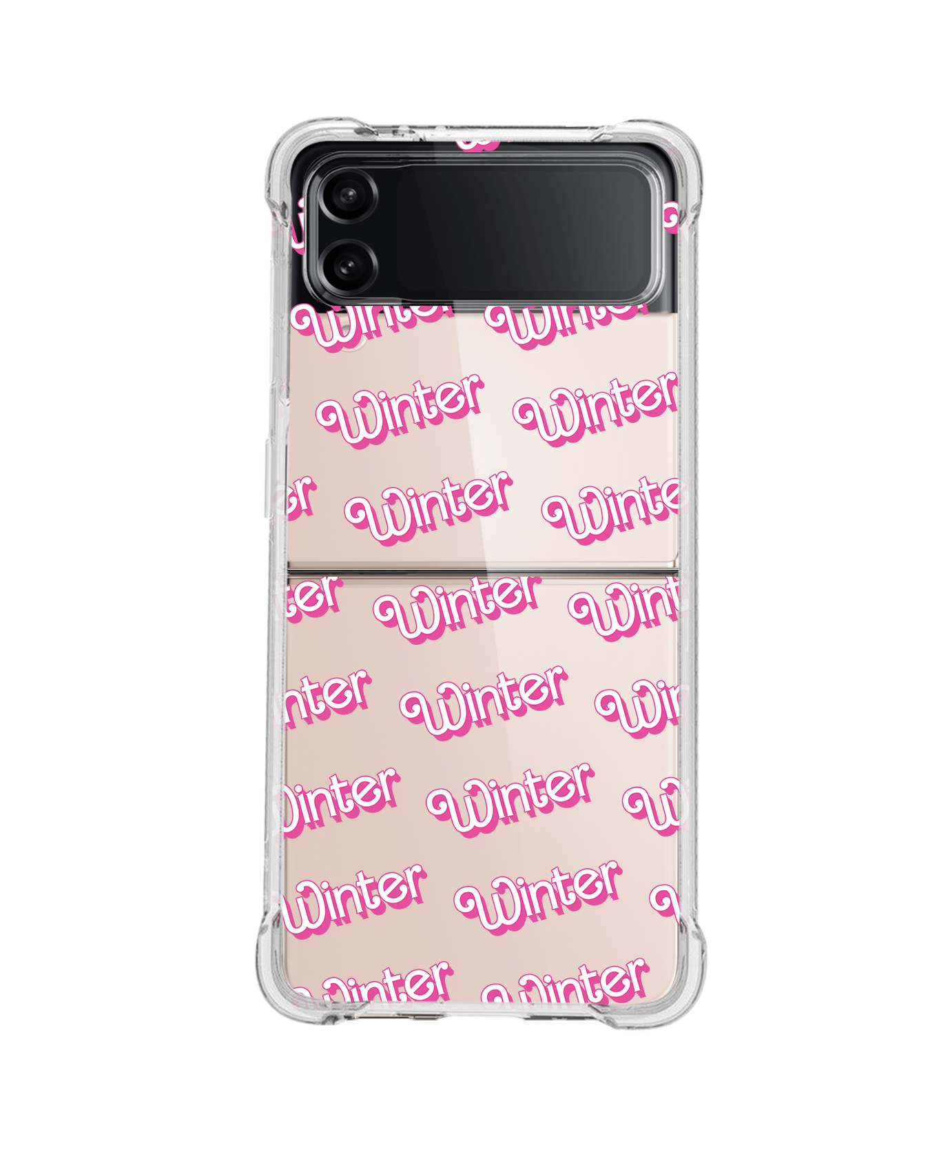 Android Flip / Fold Case - Barbie Monogram