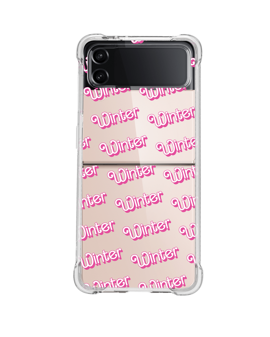 Android Flip / Fold Case - Barbie Monogram