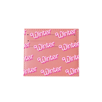 6 Slots Card Holder - Barbie Monogram