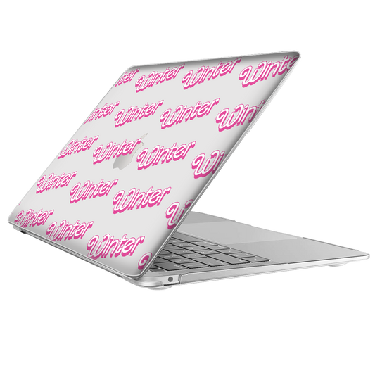 MacBook Snap Case - Barbie Monogram