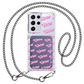 Android Magnetic Wallet Case - Barbie Monogram