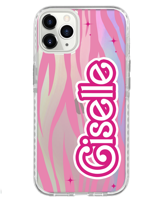 iPhone Rearguard Holo - Barbie Zebra Pattern