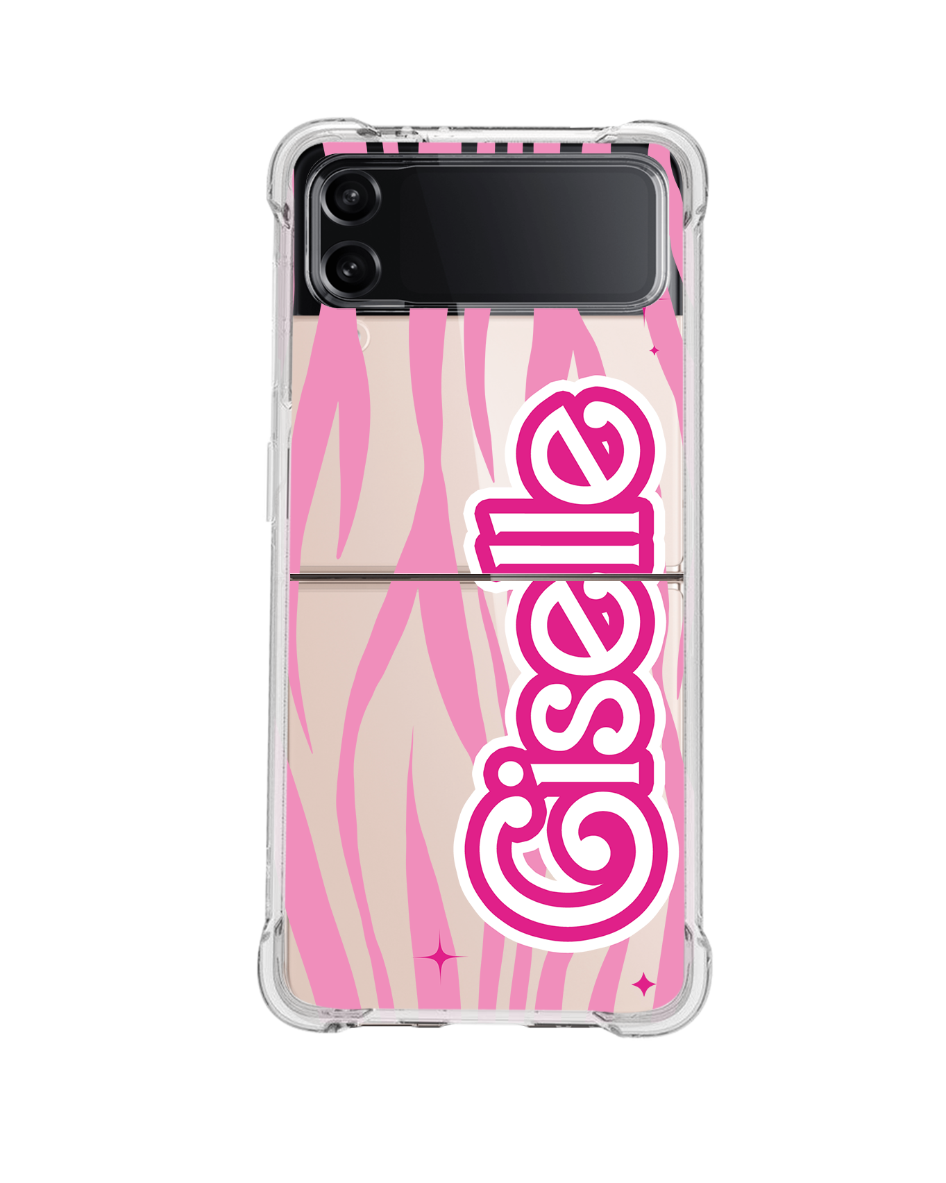 Android Flip / Fold Case - Barbie Zebra Pattern