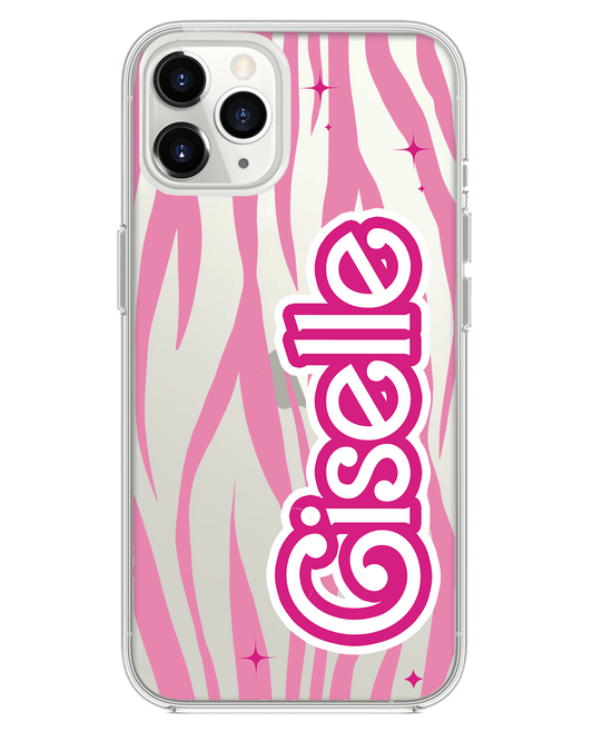 iPhone Rearguard Hybrid - Barbie Zebra Pattern