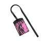 Vegan Leather Lanyard - Barbie Zebra Pattern