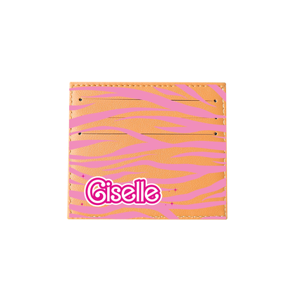6 Slots Card Holder - Barbie Zebra Pattern