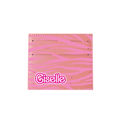 6 Slots Card Holder - Barbie Zebra Pattern