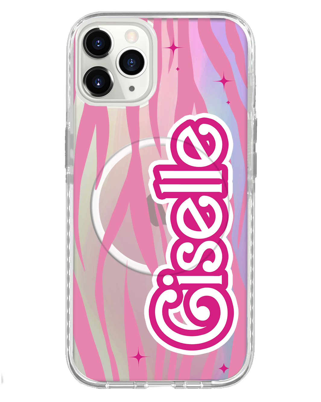 iPhone Rearguard Holo - Barbie Zebra Pattern