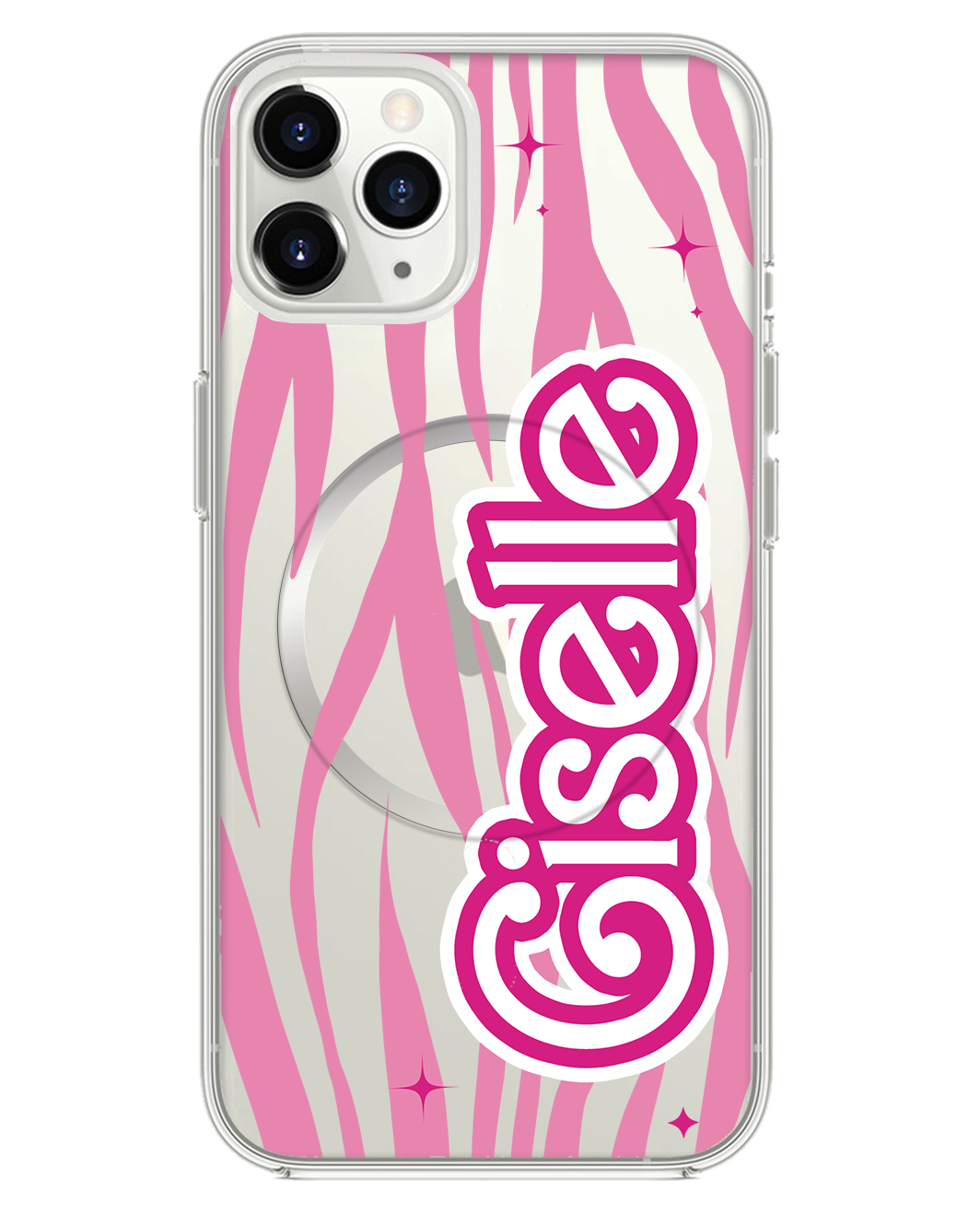 iPhone Rearguard Hybrid - Barbie Zebra Pattern