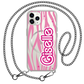 iPhone Rearguard Hybrid - Barbie Zebra Pattern