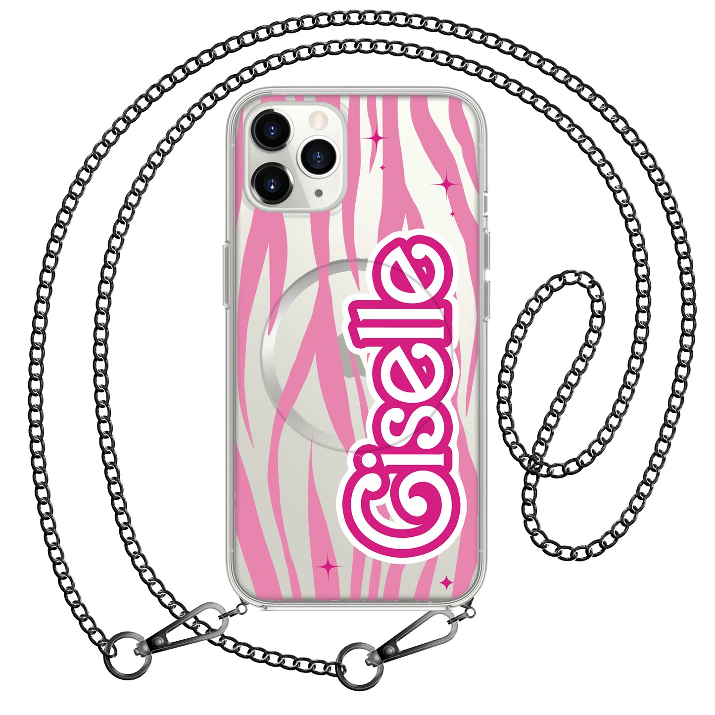 iPhone Rearguard Hybrid - Barbie Zebra Pattern