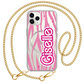 iPhone Rearguard Hybrid - Barbie Zebra Pattern