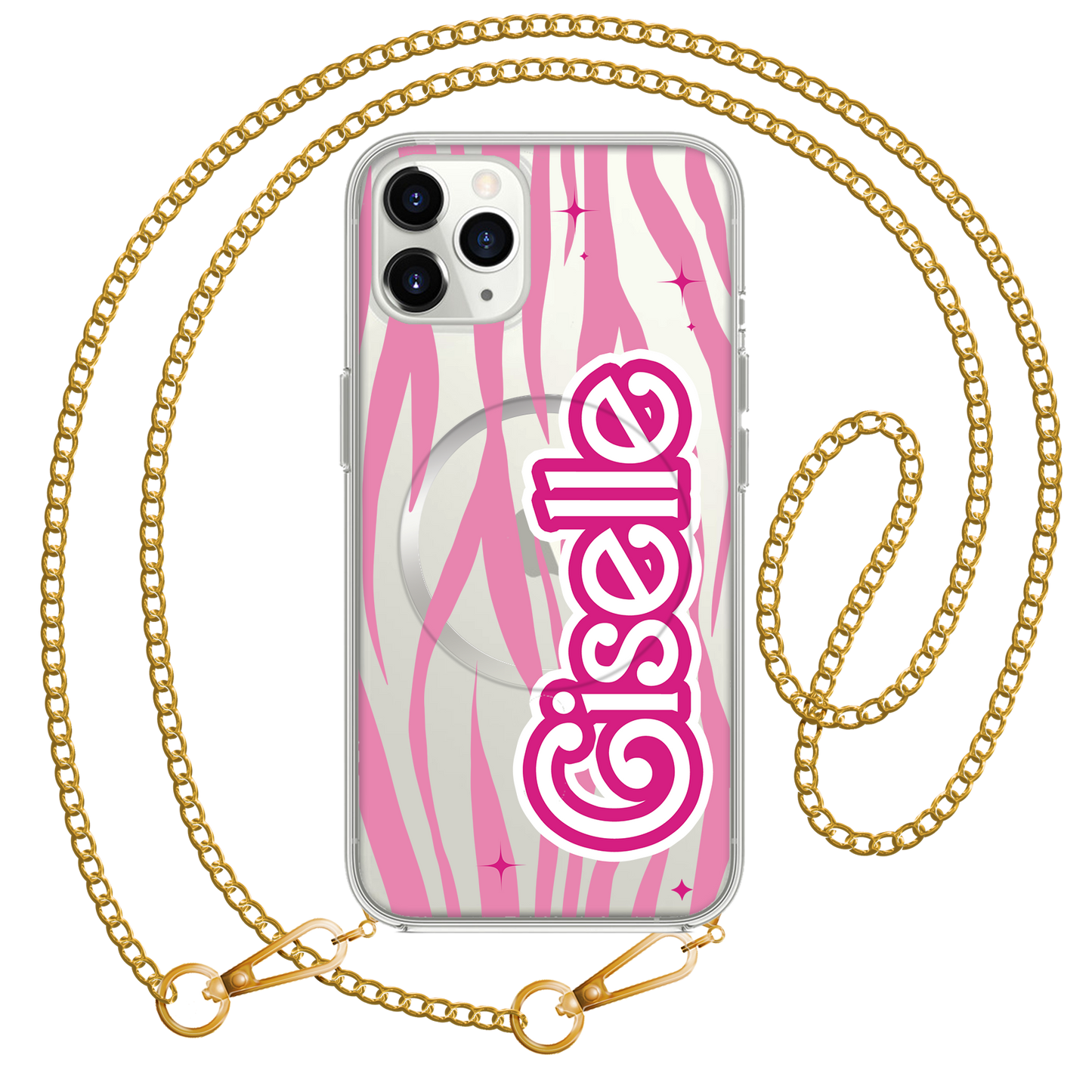 iPhone Rearguard Hybrid - Barbie Zebra Pattern