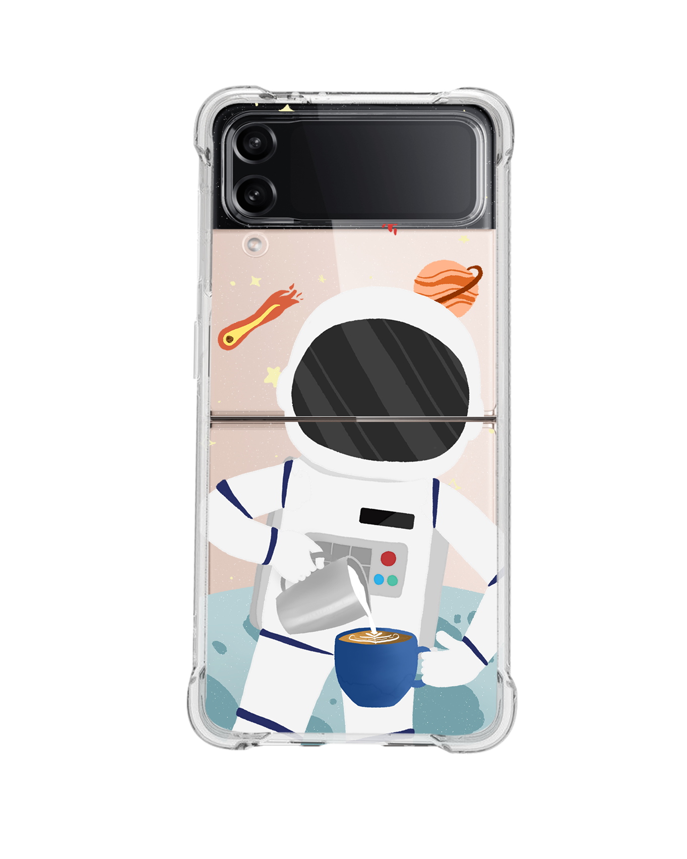 Android Flip / Fold Case - Baristronaut