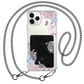 iPhone Phone Wallet Case - Batik Floral