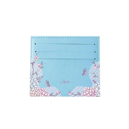6 Slots Card Holder - Batik Floral