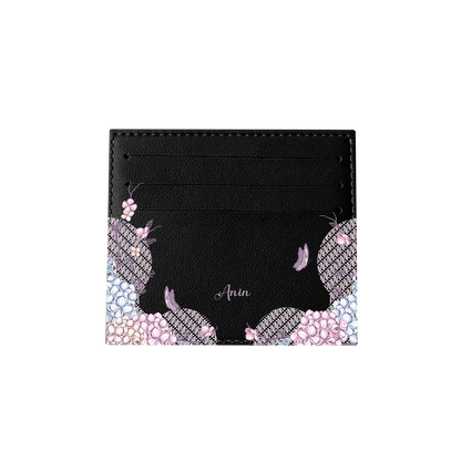 6 Slots Card Holder - Batik Floral