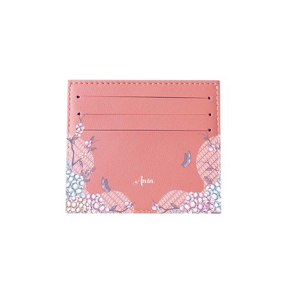 6 Slots Card Holder - Batik Floral