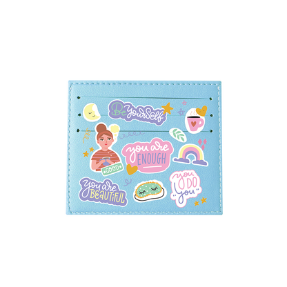 6 Slots Card Holder - Be Yourself