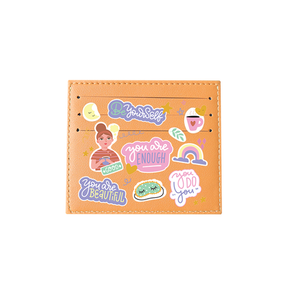 6 Slots Card Holder - Be Yourself