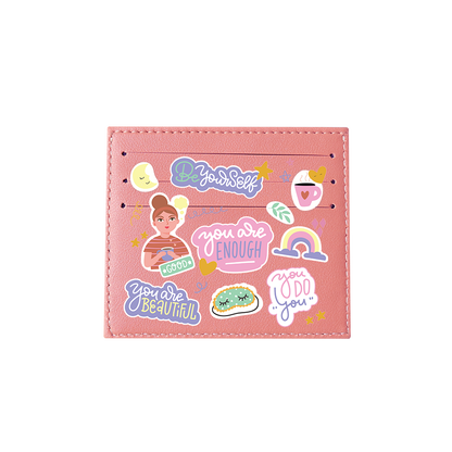 6 Slots Card Holder - Be Yourself