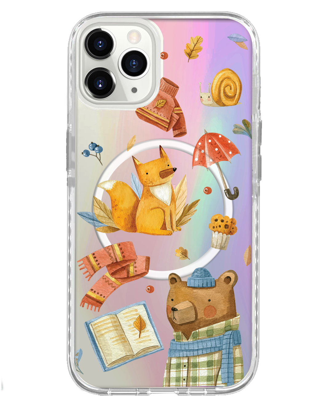 iPhone Rearguard Holo - Bear & Fox