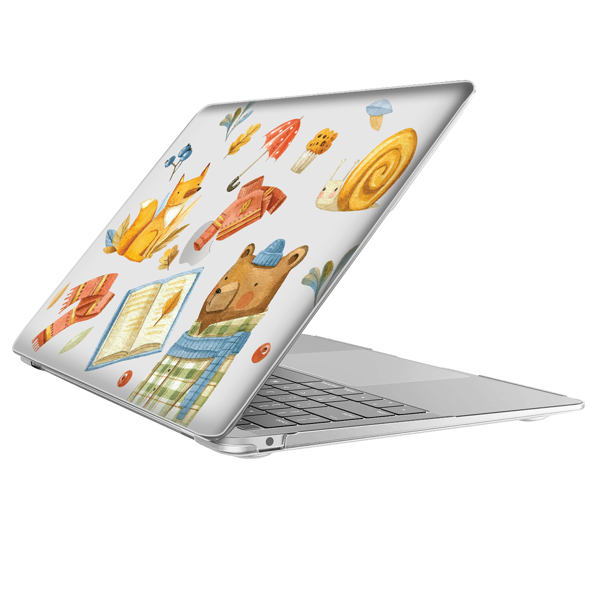 MacBook Snap Case - Bear & Fox