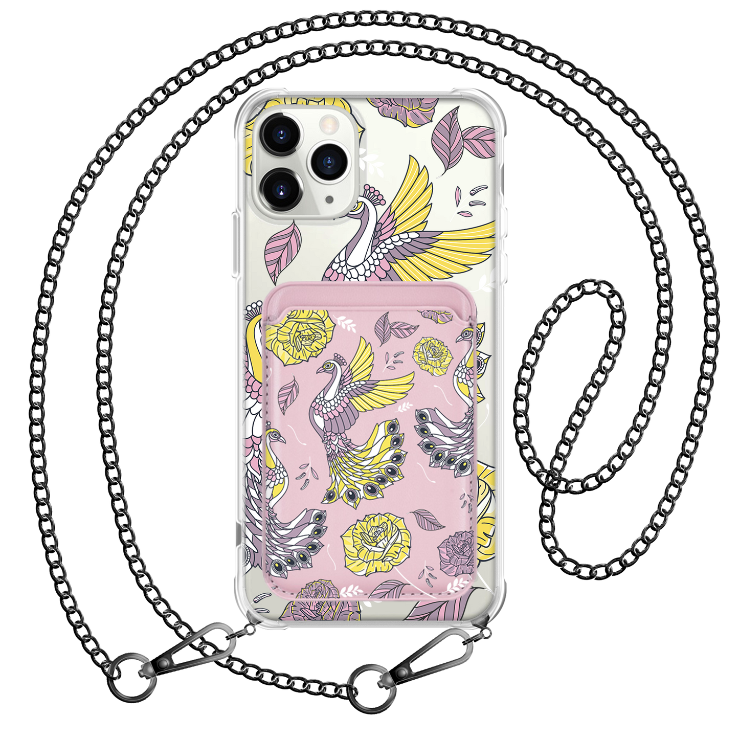 iPhone Magnetic Wallet Case - Bird of Paradise 4.0