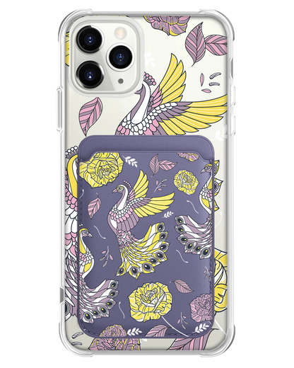 iPhone Magnetic Wallet Case - Bird of Paradise 4.0