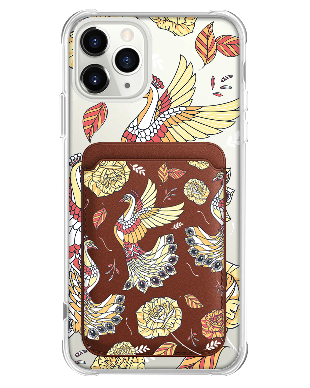 iPhone Magnetic Wallet Case - Bird of Paradise 5.0