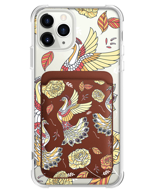 iPhone Magnetic Wallet Case - Bird of Paradise 5.0