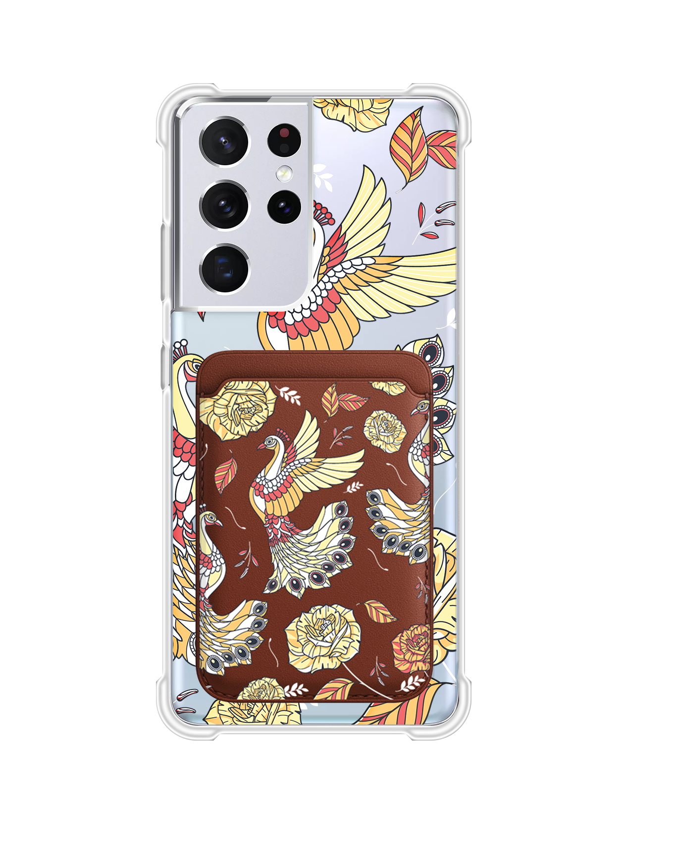 Android Magnetic Wallet Case - Bird of Paradise 5.0
