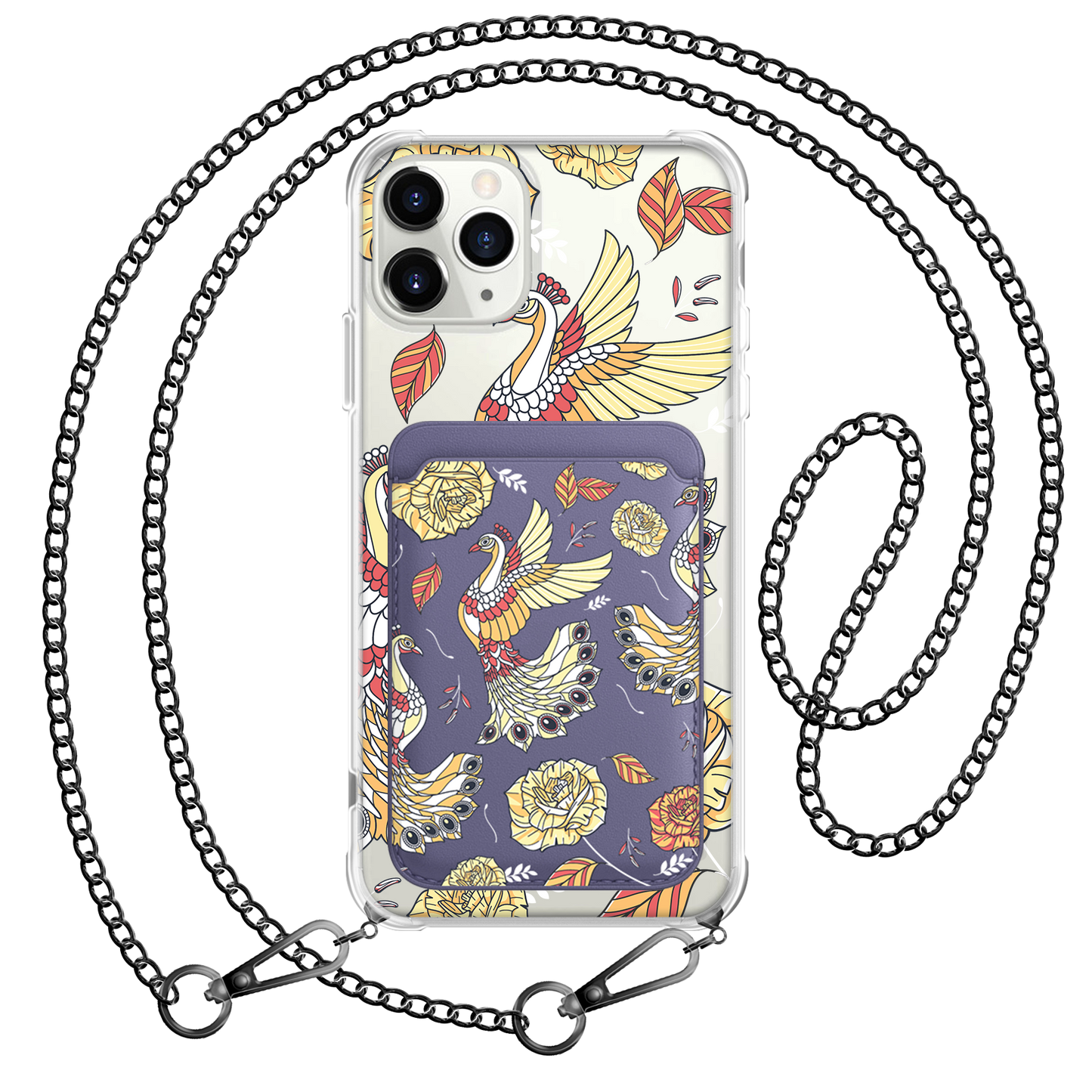 iPhone Magnetic Wallet Case - Bird of Paradise 5.0