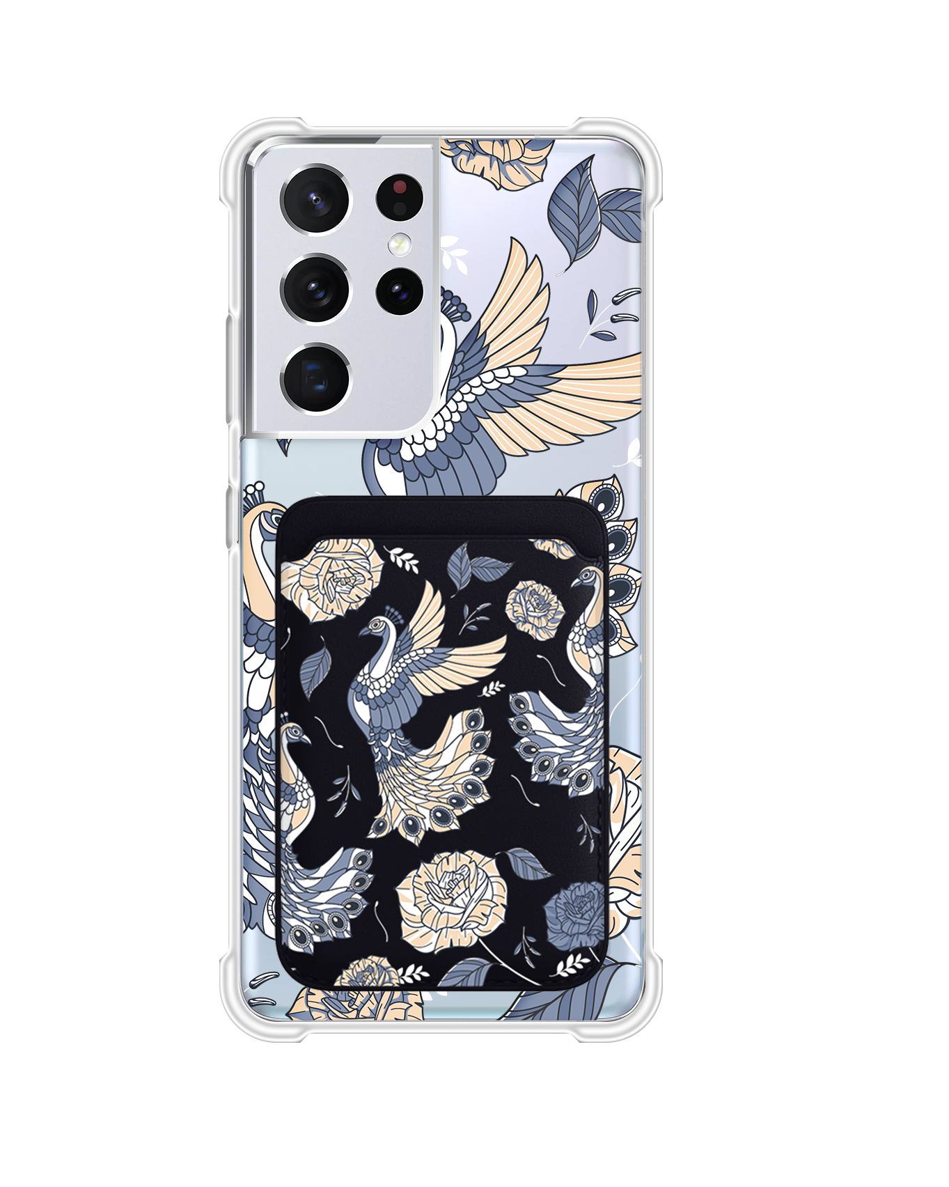 Android Magnetic Wallet Case - Bird of Paradise 6.0