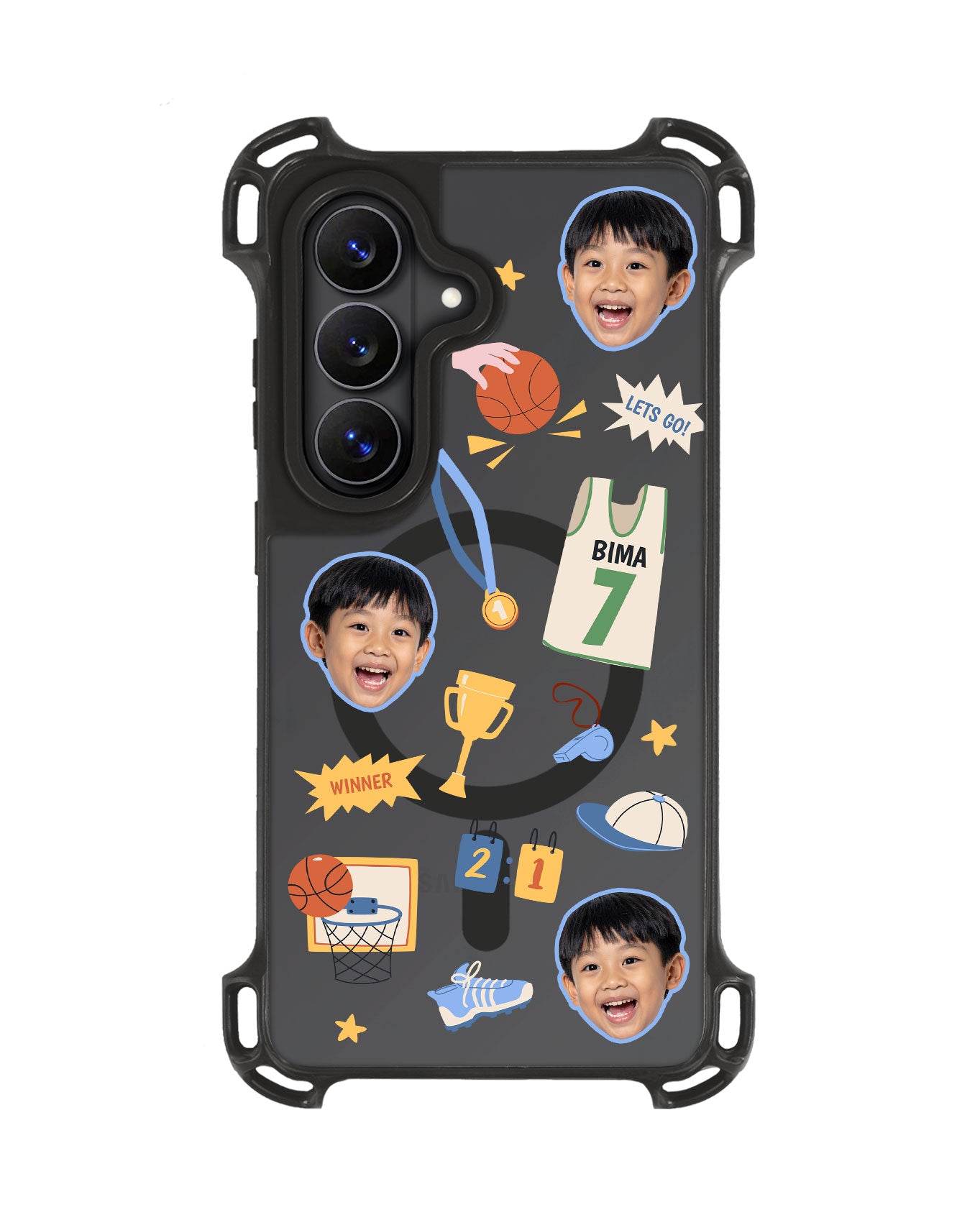 Android Rearguard UltimateZ - Face Grid Basketball